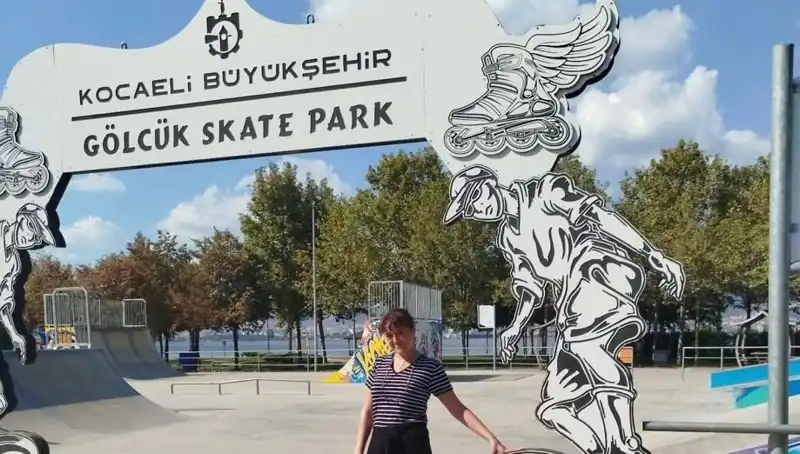 Kocaeli'deki Kaykay Parkı Artık Mattia Ahmet Minguzzi'nin Adını Taşıyor