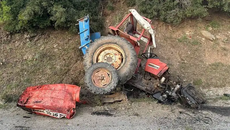 Bozdoğan'da Traktör Devrildi: Feci Kazada 1 Kişi Hayatını Kaybetti