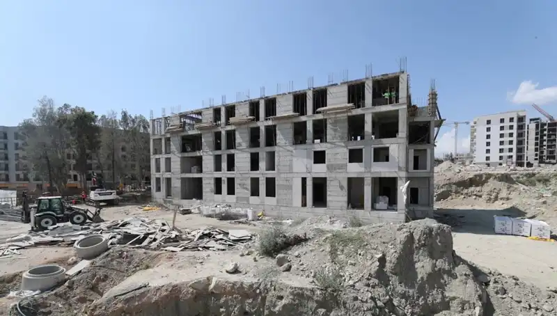 Defne’de Jandarma Hizmet Binaları inşaatında Hızla İlerleyen Adımlar