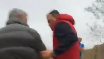 Sislerin İçinde Korku Dolu Anlar: Jandarma Desteği Hayat Kurtardı