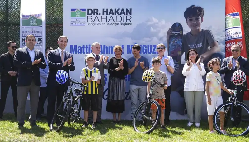 Bahçelievler'de Gençler İçin Yeni Bir Renk: Mattia Ahmet Minguzzi Skate Parkı Açıldı