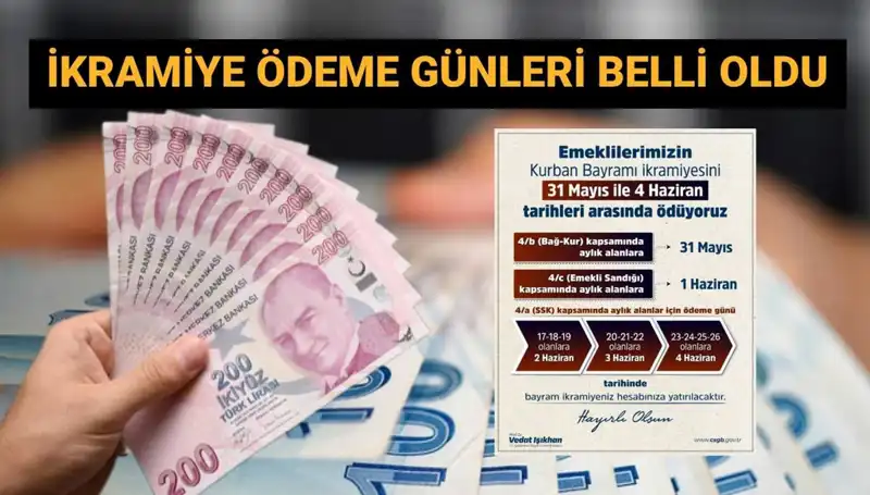 Emekli Bayram İkramiyeleri Hesaplarda! İşte Tarihler ve Detaylar