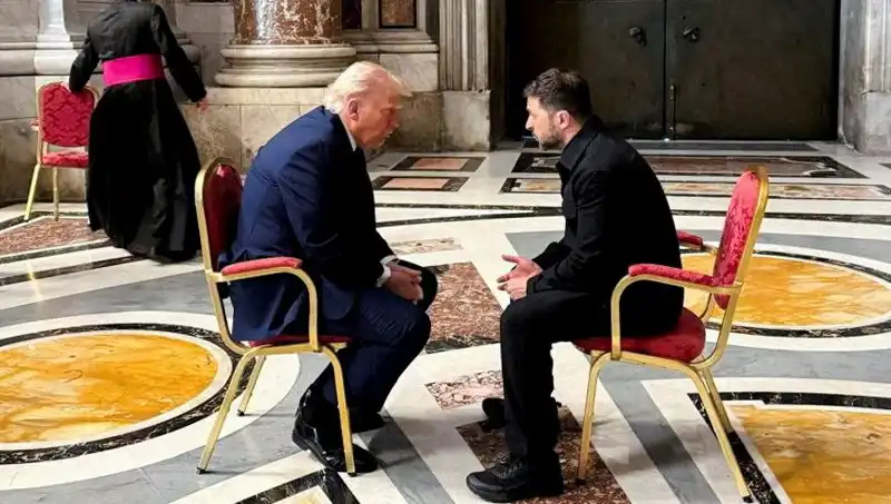 Zelenski: "Trump ile En İyi Görüşmemiz Vatikan'daydı" Açıklaması