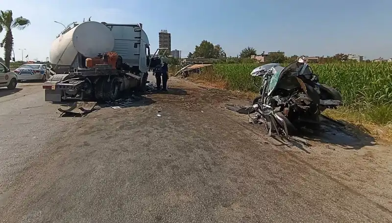 Adana’da Tanker, Otomobil ve Kamyona Çarptı: Feci Kaza Sonrası Detaylar