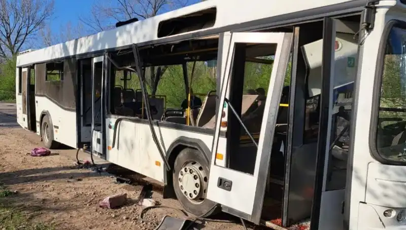 Rusya'nın İşçi Taşıyan Otobüsüne Yapılan Saldırı: 9 Ölü, Onlarca Yaralı